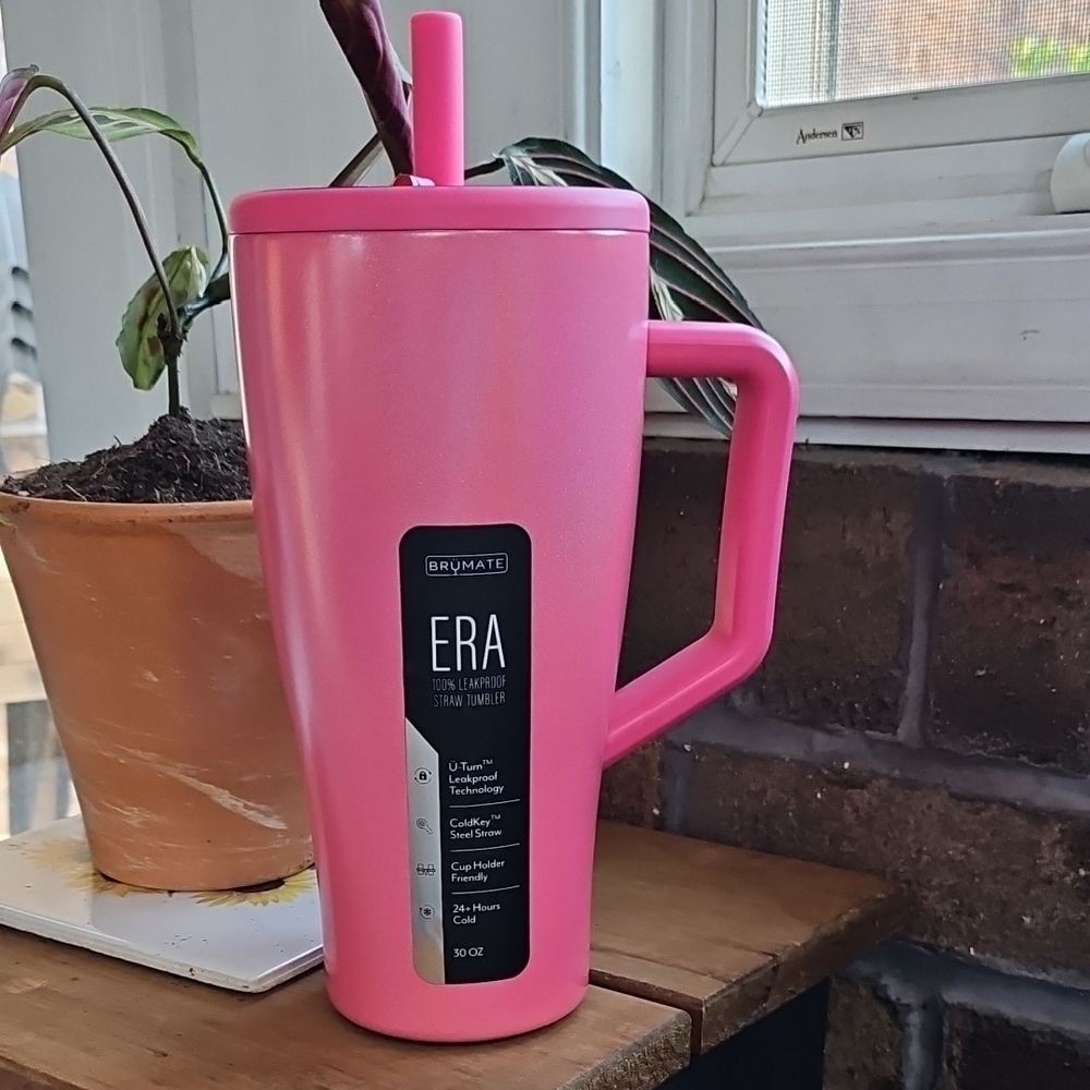 BrüMate Glitter Pink 30 OZ Era Tumbler